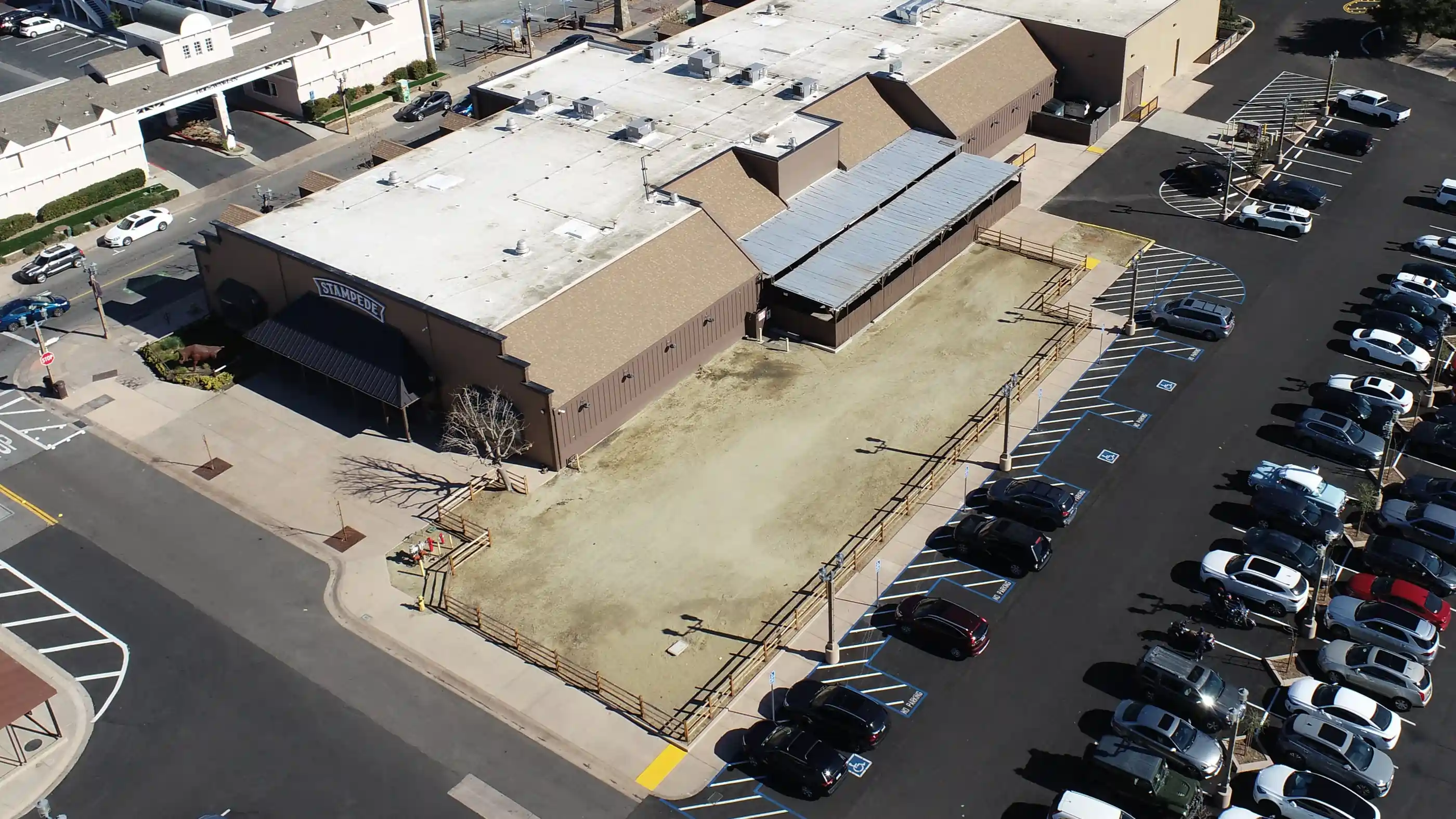 Aerial View of Second Street Station
